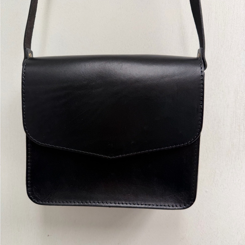 Portland Leather Goods Hawthorne crossbody veg tanned leather like new - Picture 3 of 13